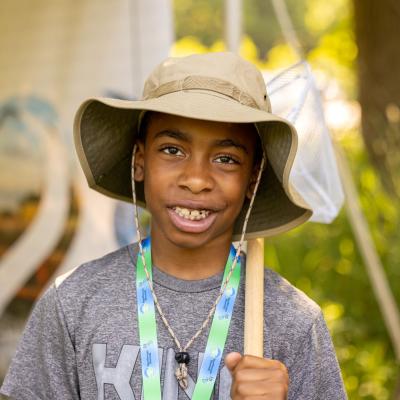 boy in hat